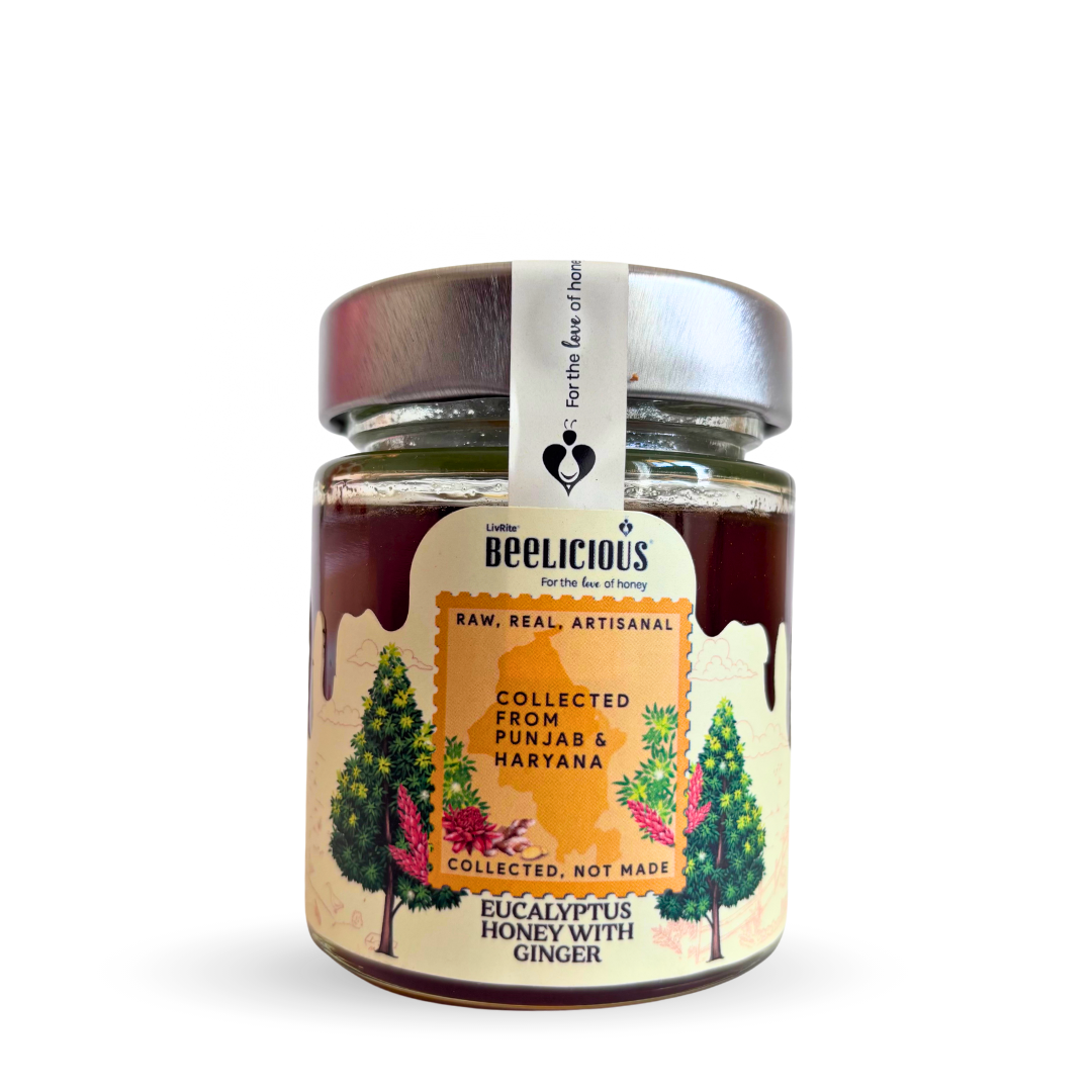 Beelicious Eucalyptus Honey with Ginger