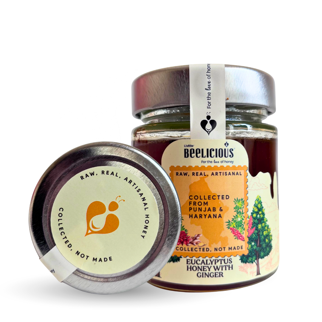 Beelicious Eucalyptus Honey with Ginger