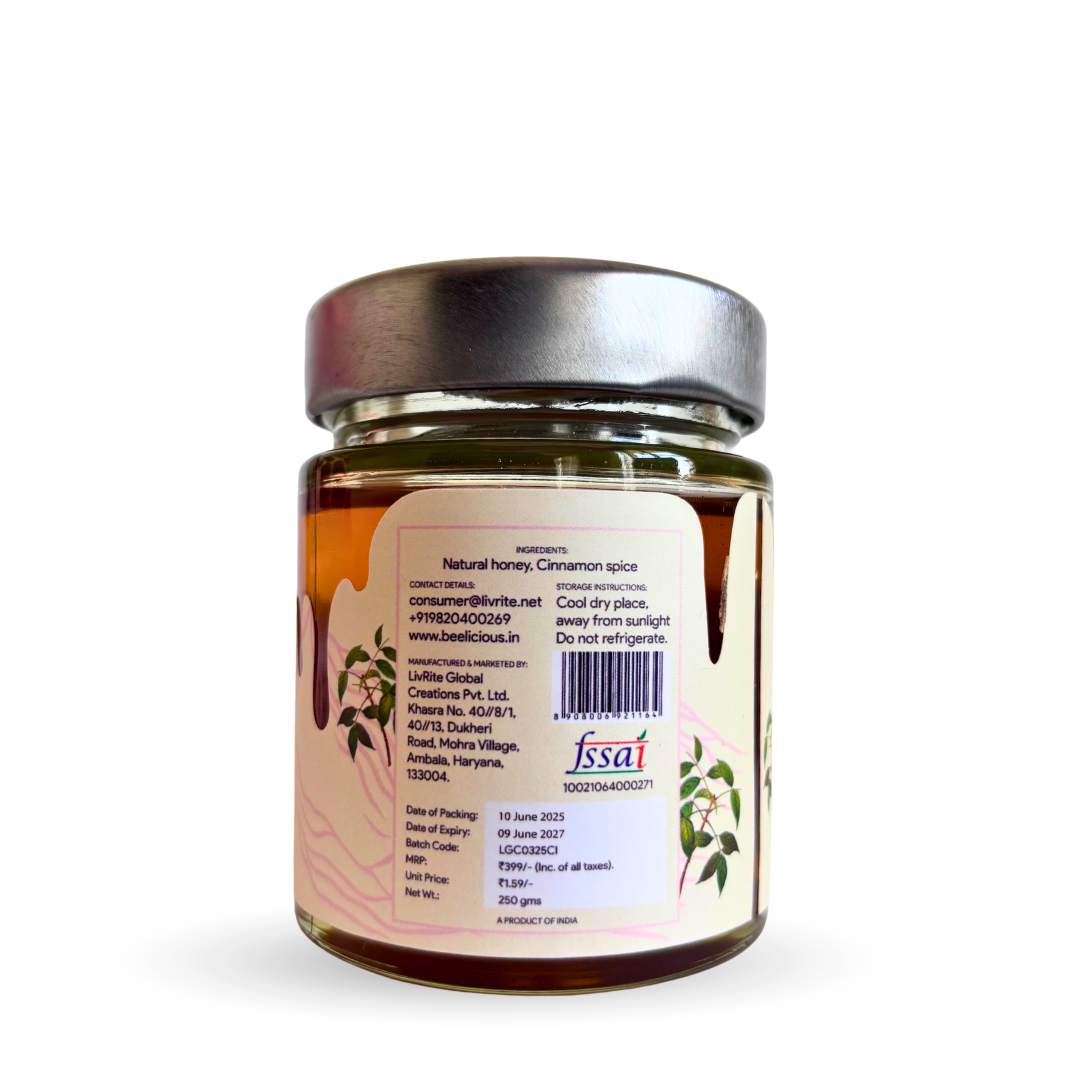 Beelicious Himalayan Honey with Cinnamon