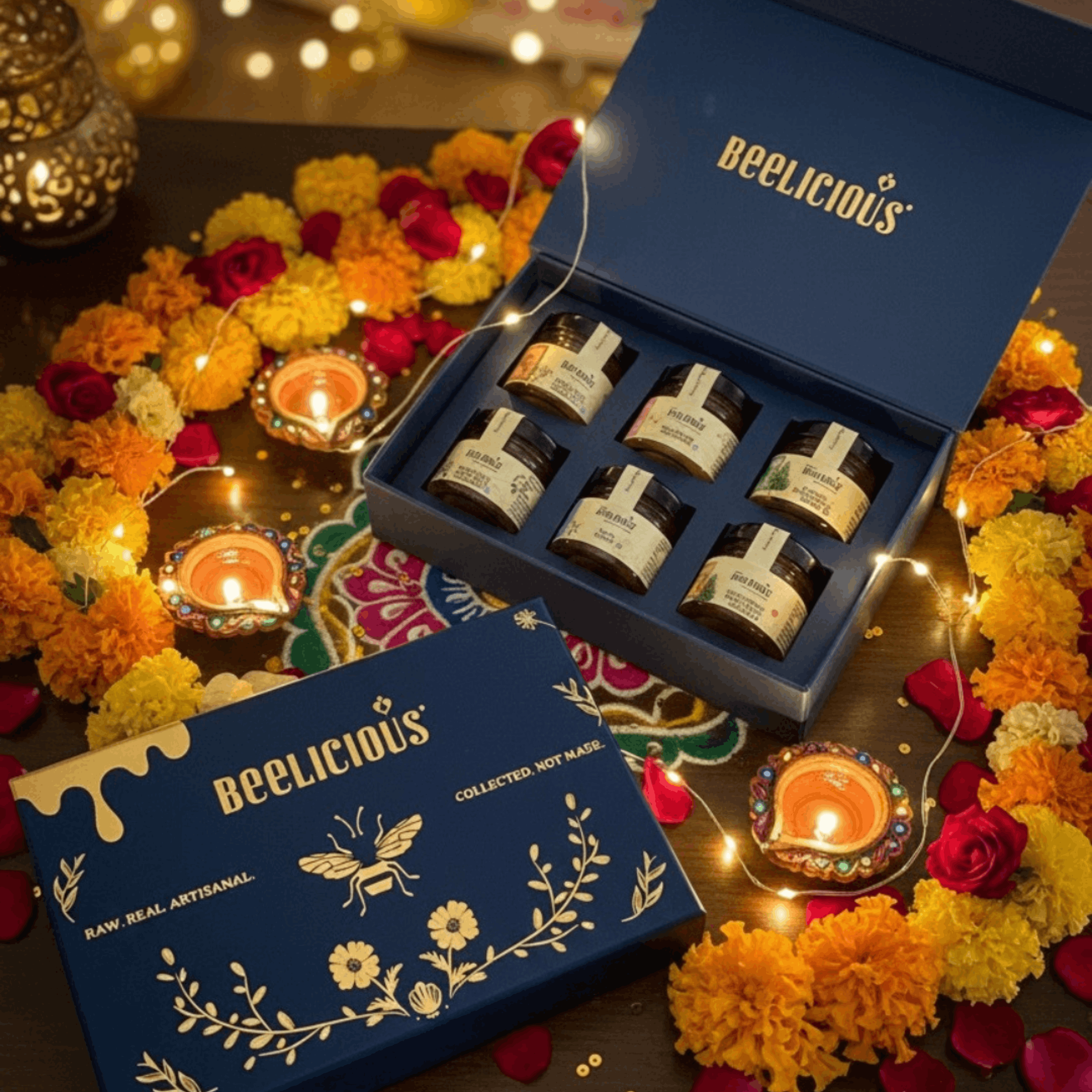 The Beelicious Honey Minis Gift Box