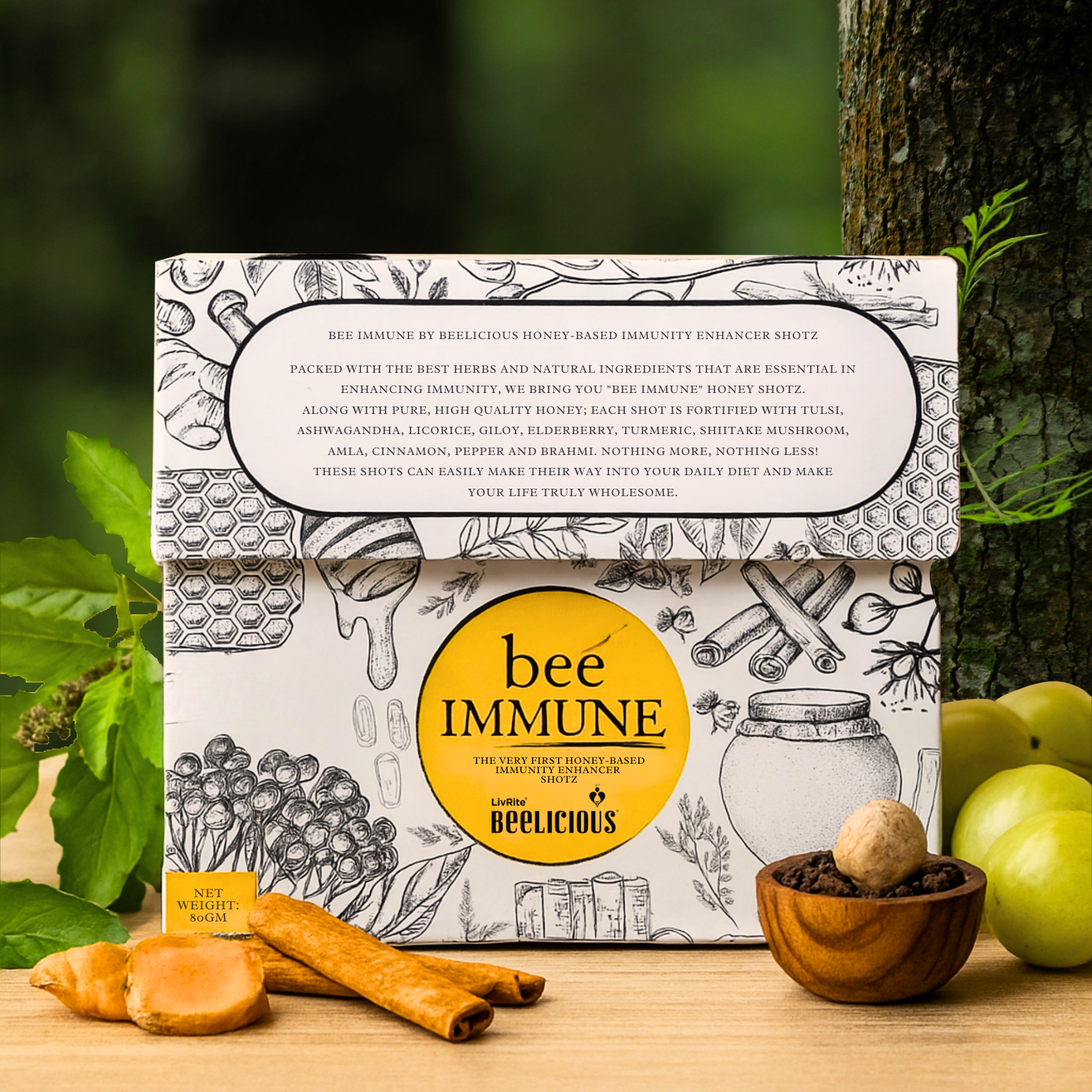 Beelicious Bee Immune Shotz – Immunity, simplified