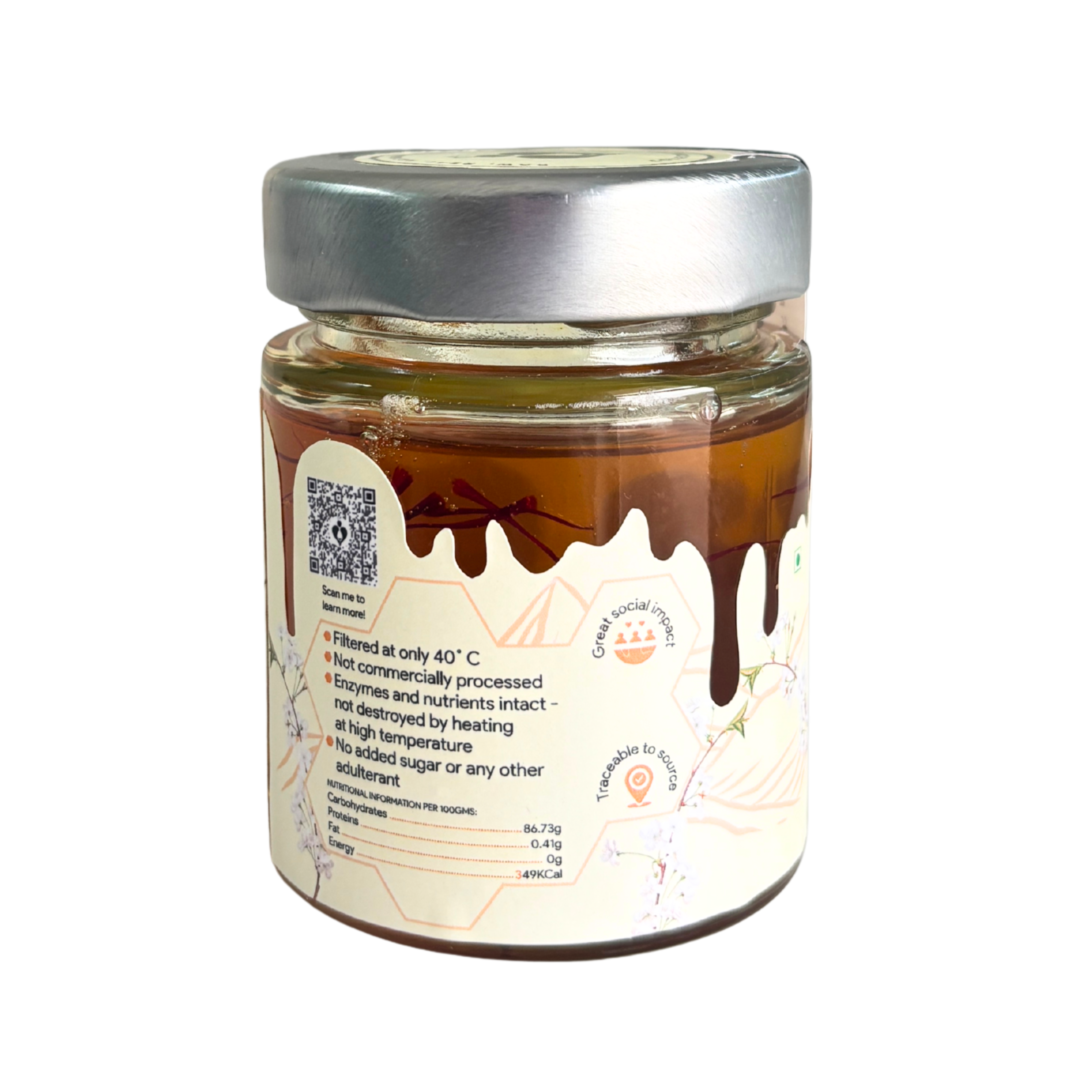 Beelicious Kashmiri honey with Saffron