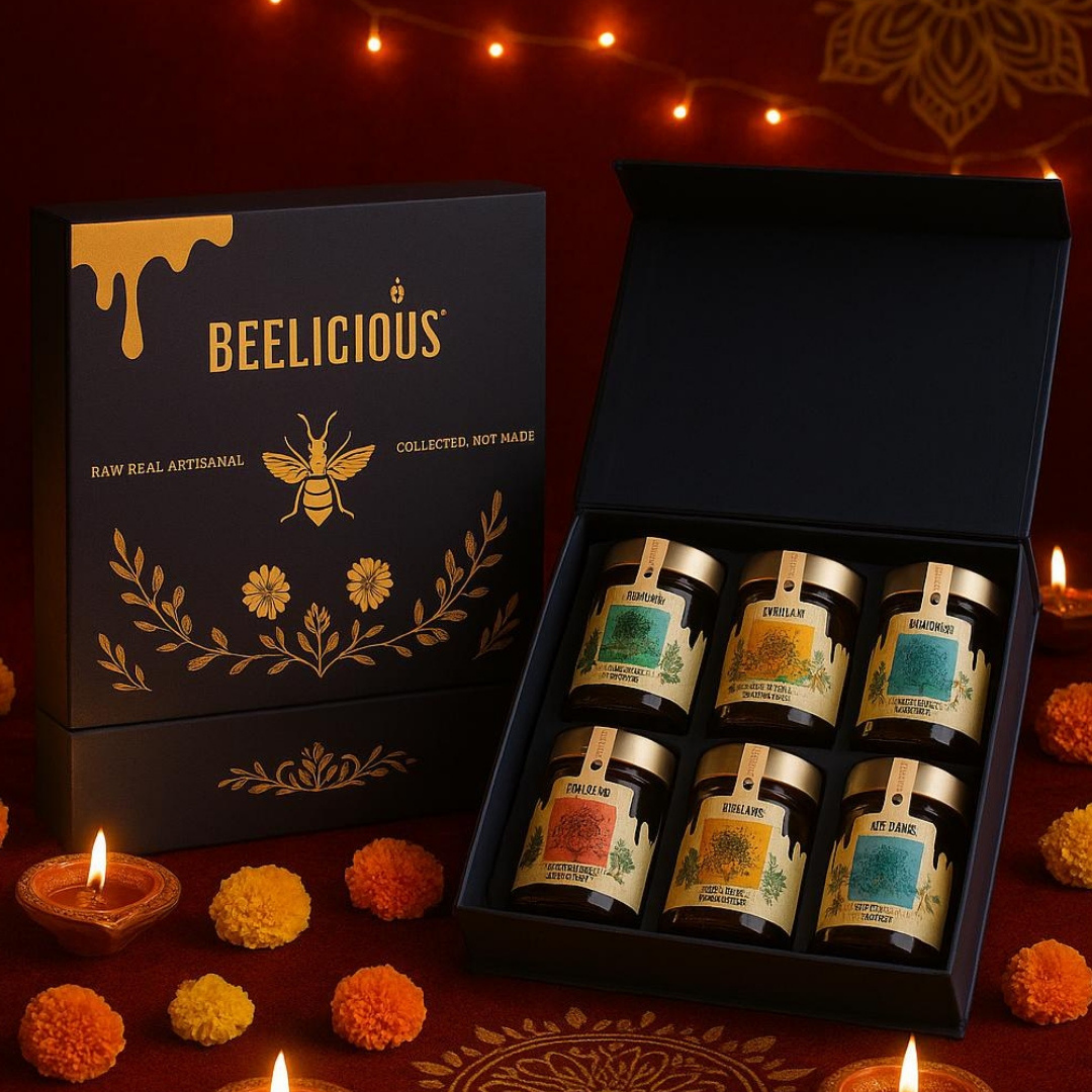 Beelicious Honey Gift Box