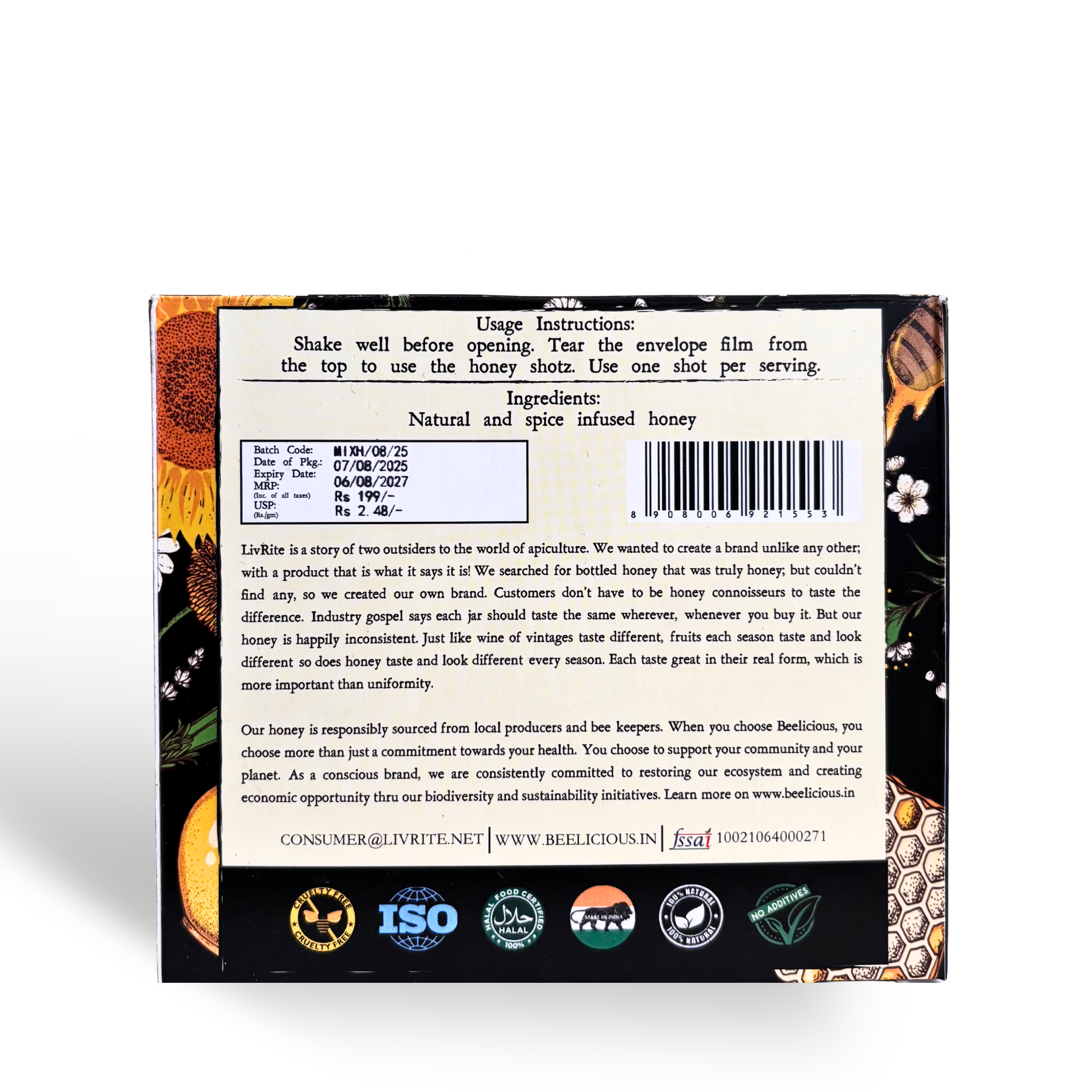 Beelicious Honey Shotz