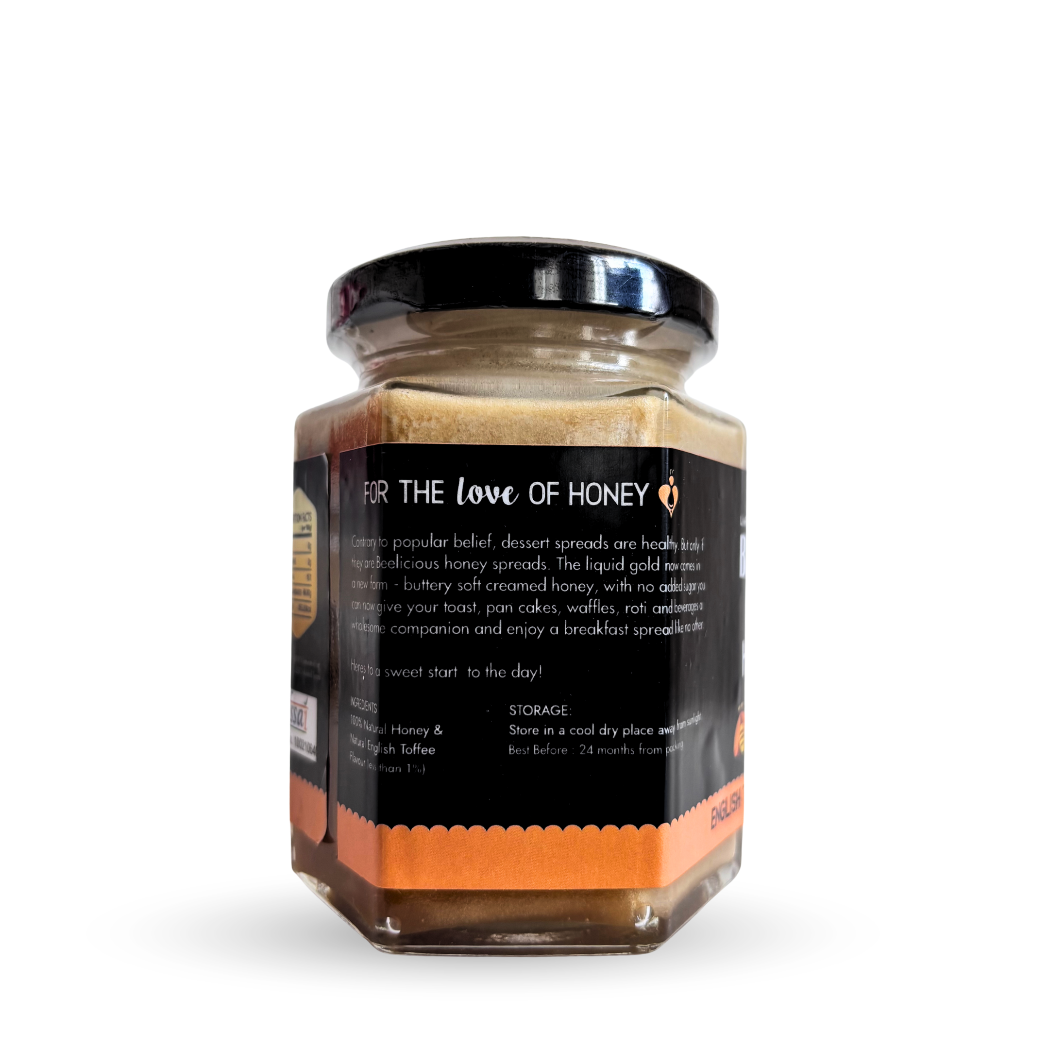 Beelicious Toffee Honey Spread